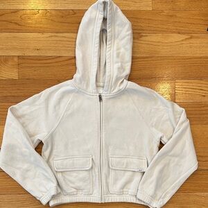 abercrombie kids full zip hoodie, size 9/10